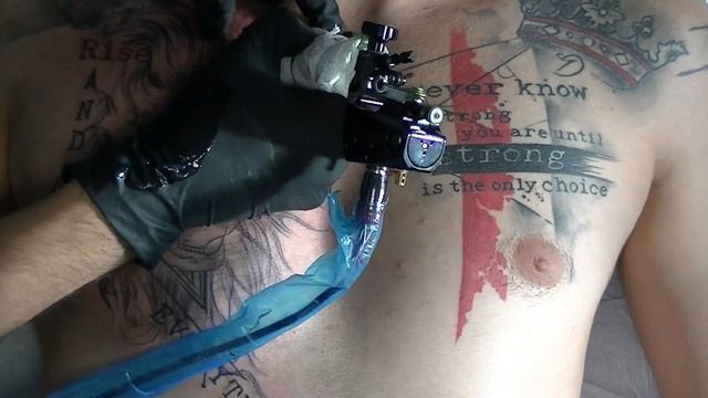 Lion sketch - Tattoo time lapse смотреть онлайн