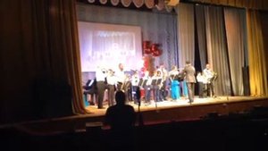 "Юбилейный встречный марш" С.Чернецкий  (оркестр)