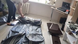 распоковка и накачка ЛОДКИ ПВХ ПОСЕЙДОН ВИКИНГ-330 Н