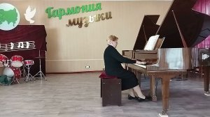 Татьяна Арефьева-Мартыненко. П.И.Чайковский вальс из балета "Лебединое озеро"