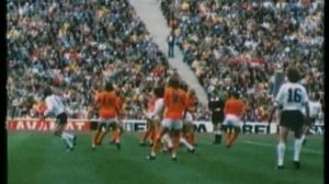 ЧМ по футболу.1974 Финал.ФРГ-Голландия. Музобзор.
