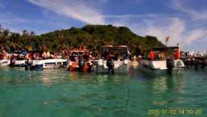 Вьетнамская моторная лодка. Фукуок 2020