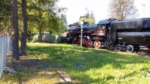 Паровозы Щербинки задом наперед