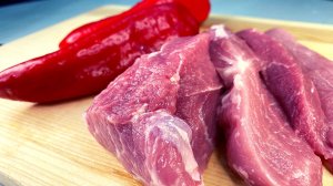 Как правильно пожарить мясо в кисло-сладком соусе.