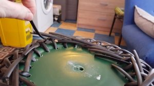 МК.  Кашпо из ротанга в форме мешочка