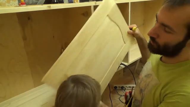 Кухонный шкаф своими руками  Создание и установка мебели