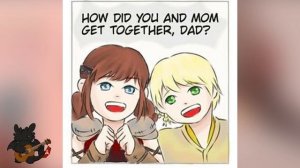 Funny How To Train Your Dragon Comics | HTTYD Comics: GO, MOMMY!!