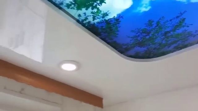 НАТЯЖНЫЕ ПОТОЛКИ "Фон-Биш" вся инфа в видео. гарантия качество смотреть онлайн