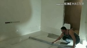 Выравнивание пола под паркетную доску