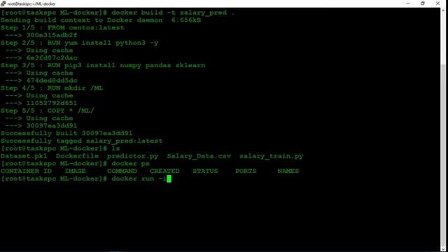 Containerising ML model | Task 1 | Summer Program - Linux World Informatics смотреть онлайн