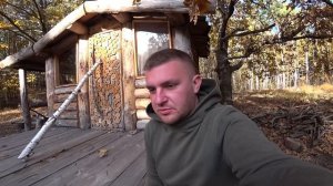 24 ЧАСА В ОХОТНИЧЬЕМ ДОМИКЕ ВИТАЛИКА ИГНАТЮКА! Рыбалка, ищу грибы!