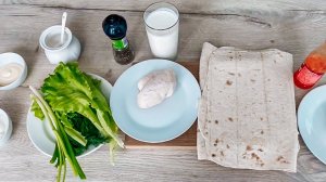 Курица и лаваш- ВКУСНЕЙШИЙ рецепт за 5 минут!