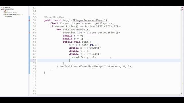 Bukkit Tutorial | Complex Particle Effects #1 смотреть онлайн