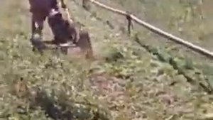 Самодельная роторная косилка.