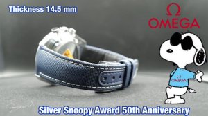 Omega Speedmaster Professional SILVER SNOOPY AWARD (GEN 3) 50th Anniversary