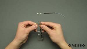 GRESSO очки. Инновационная петля. Инструкция по разборке.