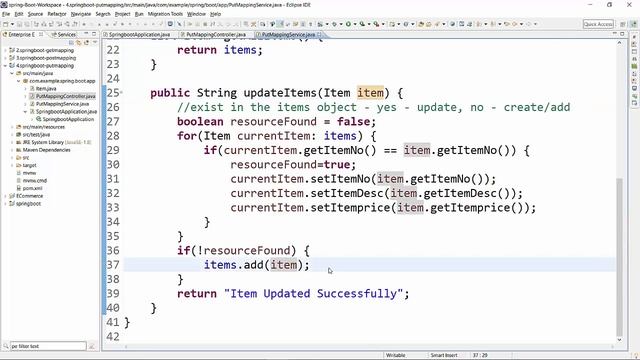 Putmapping Spring Boot Example || Spring Boot Putmapping || Spring Boot Putmapping Example смотреть онлайн