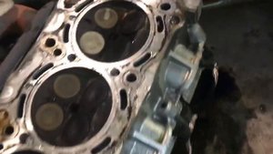 Обрыв ремня грм на моторе v6 Mitsubishi Outlander XL.