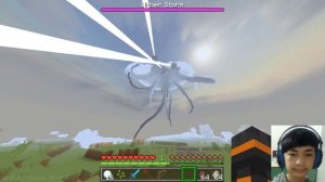 Wither Storm Add-on Test[MCPE-MCBE]The Living Storm,Wither Storm In Minecraft,EnderFoxBoy MC?!!!