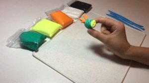 Дракон из легкого пластилина