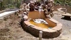 Декоративный водопад своими руками