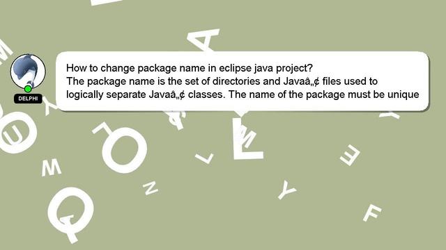How to change package name in eclipse java project? смотреть онлайн