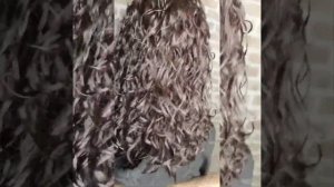 Как выглядит биозавивка на длинные волосы