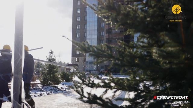 Ход строительства ЖК "Южный парк" Ноябрь 2022 смотреть онлайн