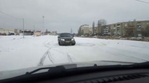 дрист лада гранта на блокировке дифференциала.