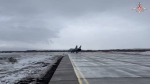 МиГ-31 ТОФ «уничтожил» условного нарушителя