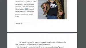 "Le serpent" - Learn French w/ short stories! Beginner A2 French listening reading CI TPRS