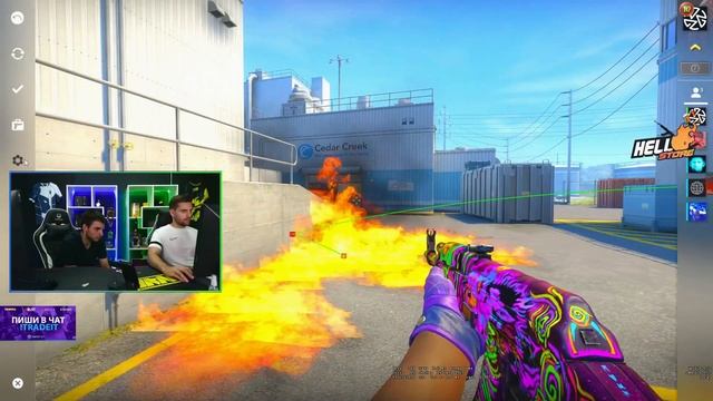 inkmate рассказал, как убрать дым от молика в CS:GO смотреть онлайн