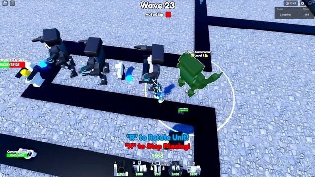 ✨МОГУ СТАВИТЬ ТОЛЬКО БЕЛЫХ ЮНИТОВ в Toilet Tower Defense! смотреть онлайн