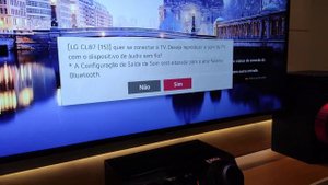 COMO CONECTAR O MINI SYSTEM LG CL87 XBOOM NA TV LG, sem usar fio, via BLUETOOTH ou SOUND SYNC.