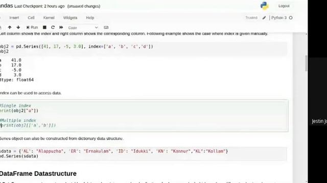 Python Pandas - Pandas introduction and Datastructures