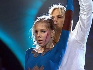 Восьмой этап. Лиза Арзамасова, Максим Ставиский. Лед и пламень. Фрагмент выпуска от 07.11.2010