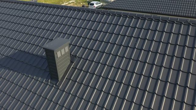 Blachodachówka Bratex Allano Premium Matt 2H3 (RAL 7021) смотреть онлайн