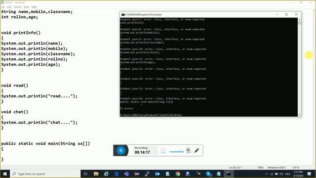 Free Online Training Session Java 27 | Java Tutorial in Hindi | Java Tutorial For Beginner