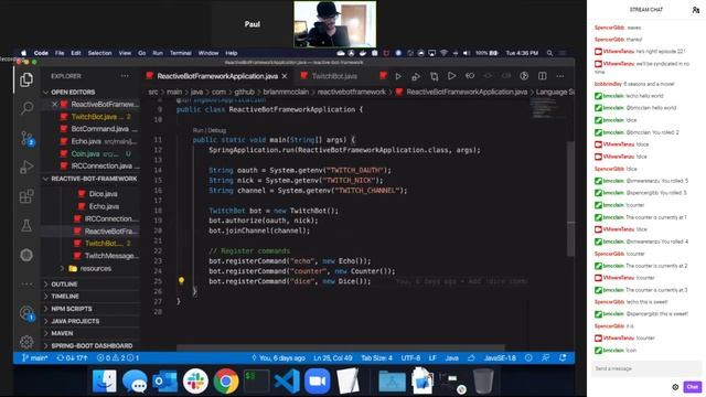 Tanzu Tuesdays - Let’s Build a Twitch Bot! with Spring Boot and Project Reactor with Brian McClain
