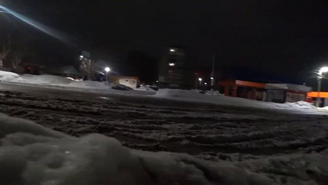 Вятские Поляны.Вечерние улицы.