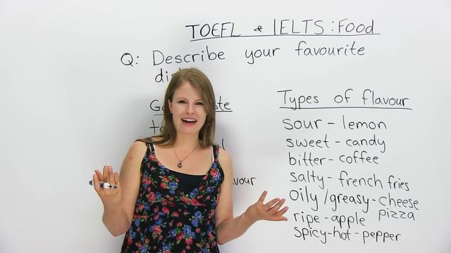 IELTS & TOEFL Vocabulary: Talking About Food