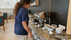 Hotel Quality Inn Ocean Palms resort Goa |Breakfast Buffet |calangute Beach