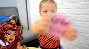 КОСПЛЕЙ КЛОДИН ВУЛЬФ из МОНСТР ХАЙ. Как сделать макияж Школы Монстров!