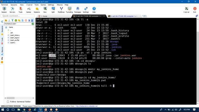 Jenkins Tutorial | How to change Jenkins Home Directory | version Finding. смотреть онлайн