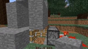 Миханизмы майнкрафт серия№2-Как сделать ловушку для гриферов