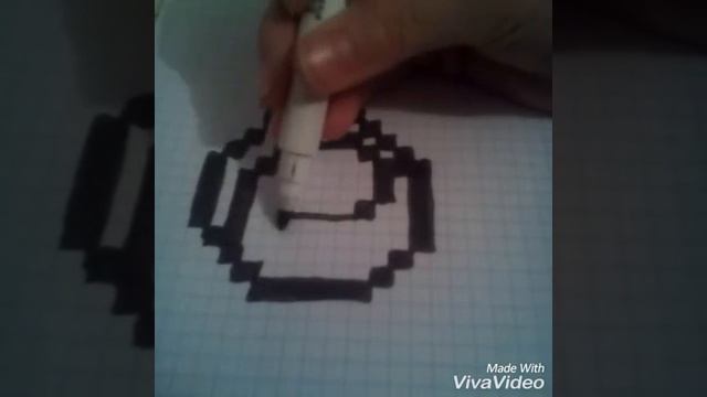 Алина Ро-рисовать по клеточкам "леденец" смотреть онлайн