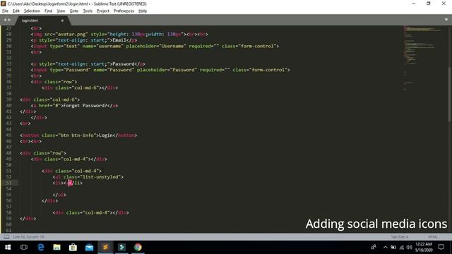 Awesome Login Form in HTML & CSS | Create Responsive Login Form In HTML, CSS & bootstrap| Login Fro