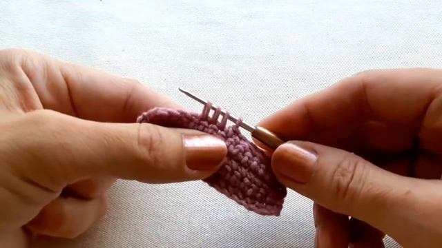 Как убавить петли постепенно (видео 13) Вязание крючком смотреть онлайн