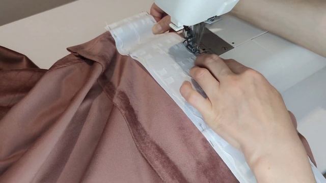 Как сшить шторы своими руками.Тесьма шторная"карандаш". How to sew curtains.#diycurtains смотреть онлайн