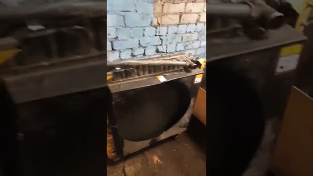 Радиатор JCB 210. Радиатор на экскаватор Jcb 210.